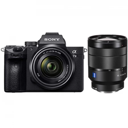 Sony Alpha a7 III Mirrorless Digital Camera with 28-70mm and 24-70mm f4 Lens